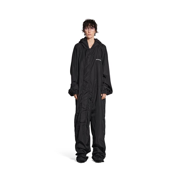 Skater Tailored Coat in Black Balenciaga US #2 Skater Tailored Coat in Black Balenciaga US